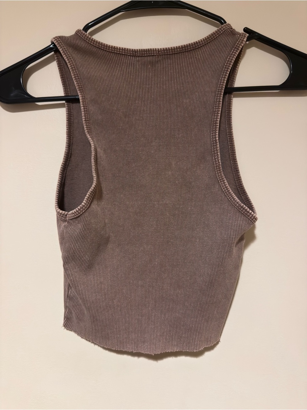 Garage Ribbed Tank Top with Rhinestone Butterfly - Picture 2 of 3